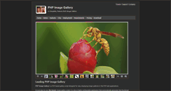 Desktop Screenshot of phpimagegallery.com